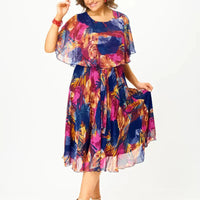 Riva - Breezy Plus-Size Chiffon Dress