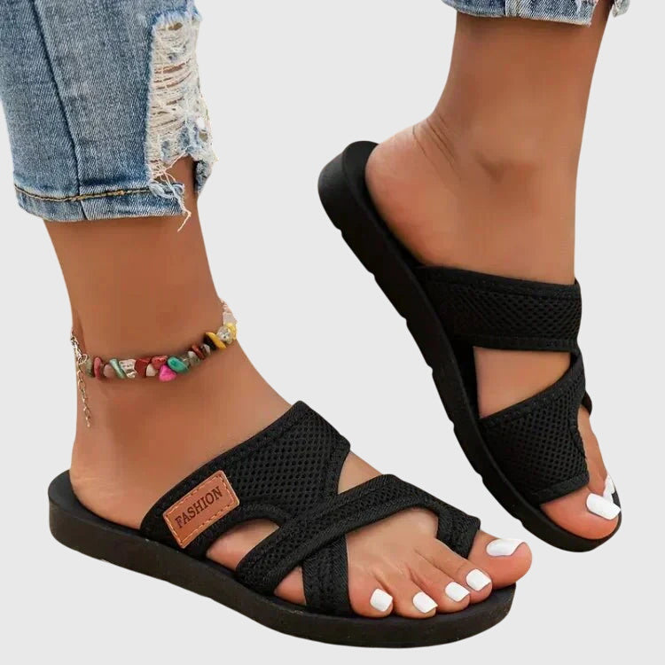 Ellyn | Orthopedic Sandals Black