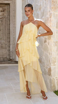 Soho Maxi Dress Yellow