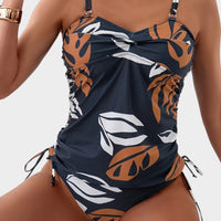 Yvaine - Bikini with Tropical Leaf Print