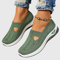 Lora Orthopedic Walking Shoes Green