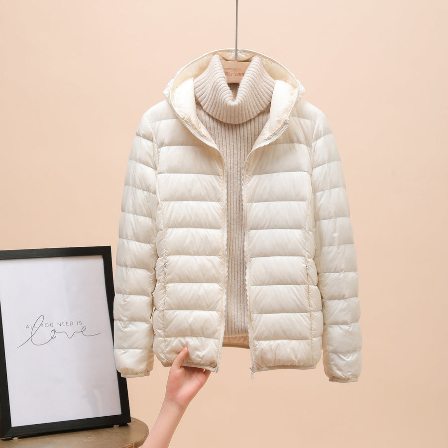 Aline Hooded Quilted Jacket