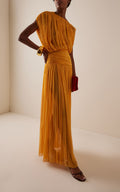 Gai Draped Chiffon Maxi Dress By Tove Moda Operandi