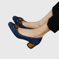Dorothy | Stylish High Heels Dark Blue