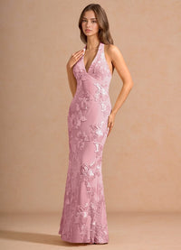Dulcie Pink Maxi Dress