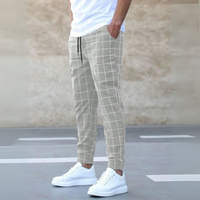 Caedon | Men's Plaid Tapered Jogger Pants