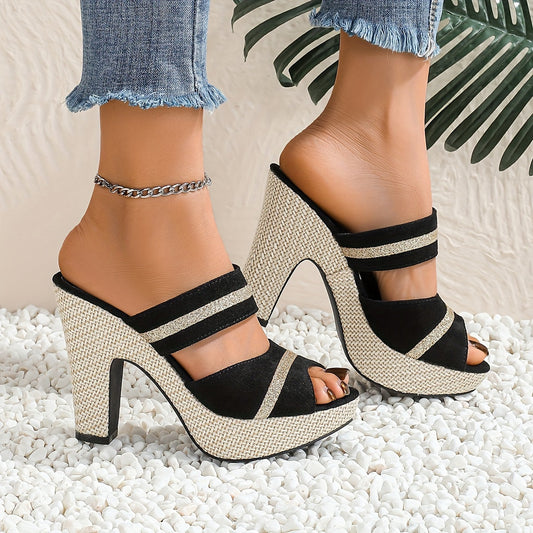 Calista | Women's Strappy Block Heel Sandals