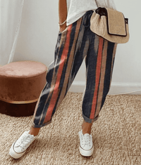 Calliope | Women's Striped Wide Leg Pants