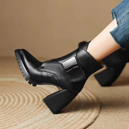 Callirhoe | Women's Block Heel Ankle Boots