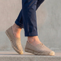 Callum | Men's Slip-On Espadrilles with Jute Sole