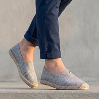 Callum | Men's Slip-On Espadrilles with Jute Sole