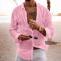 Calvino | Men's Casual Long Sleeve Button-Down Shirt