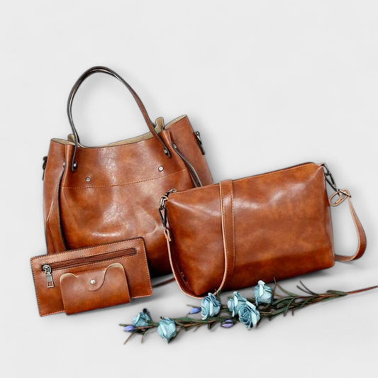 Camille | Women's 4-Piece Handbag Set