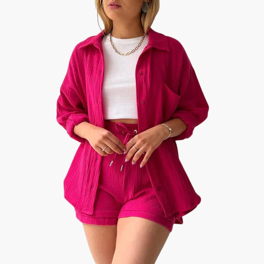 Camille | Women's Relaxed Fit Two Piece Set