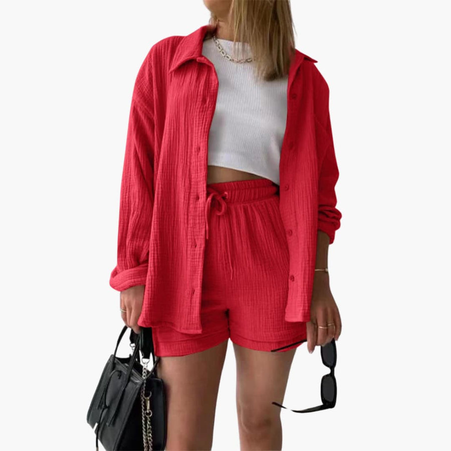 Camille | Women's Relaxed Fit Two Piece Set