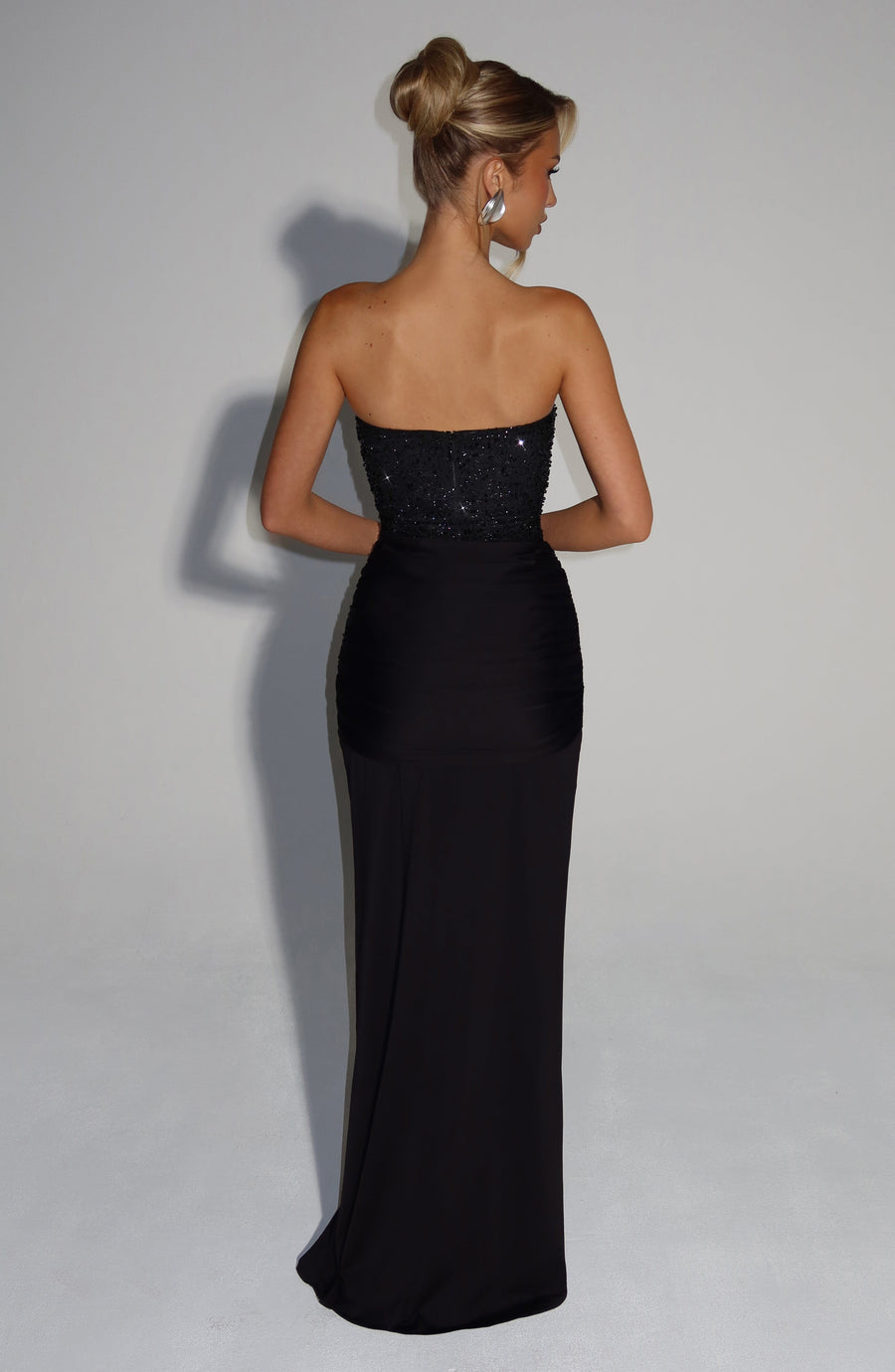 Carina Maxi Dress – Black