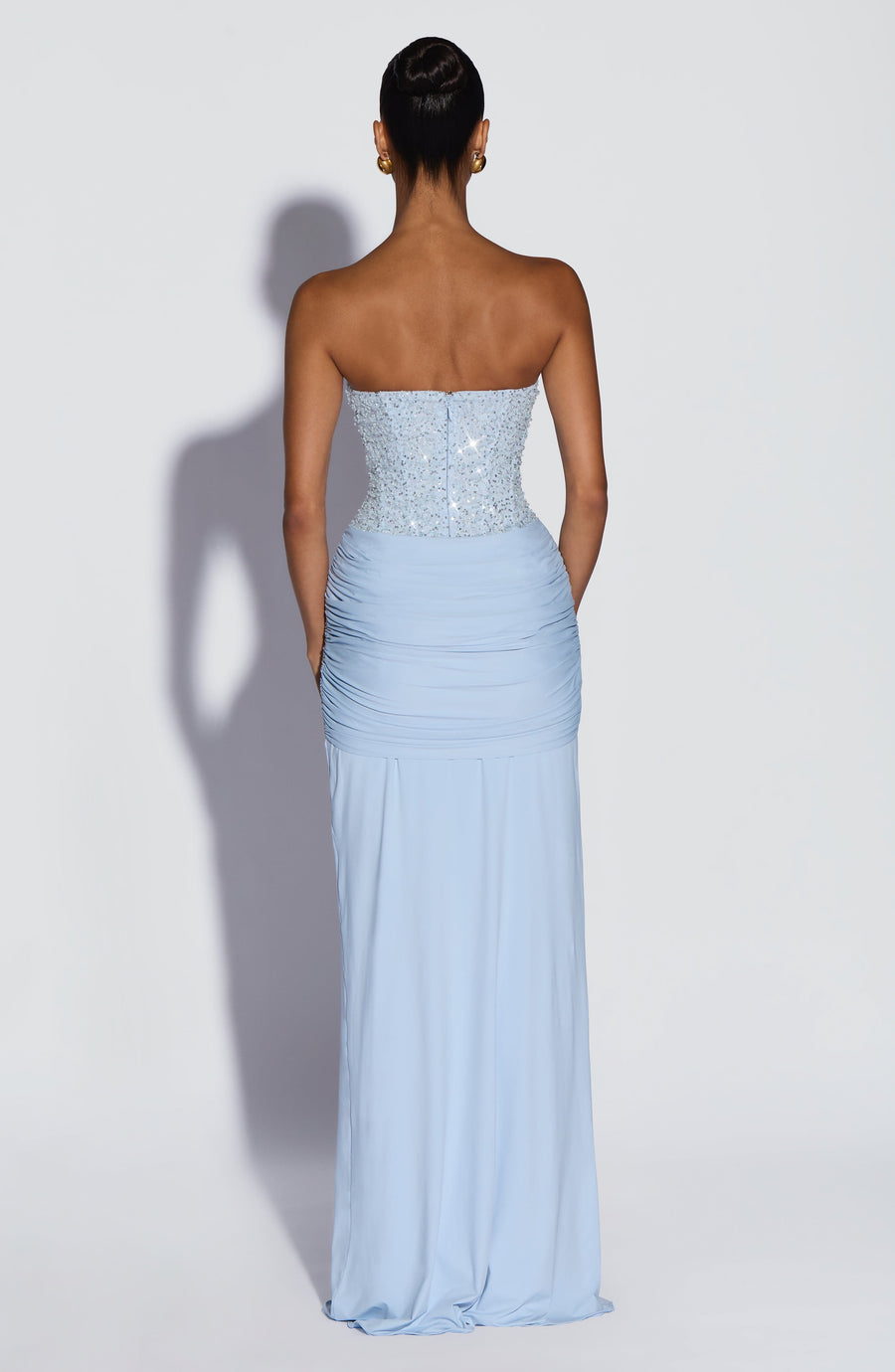 Carina Maxi Dress – Glacier Blue