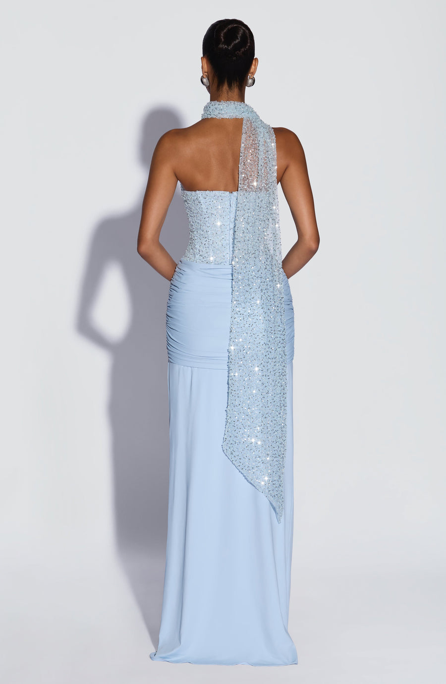 Carina Maxi Dress – Glacier Blue
