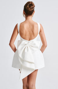ELEANOR BOW MINI DRESS