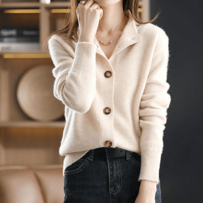 Casilda | Women's Button Down Long Sleeve Cardigan