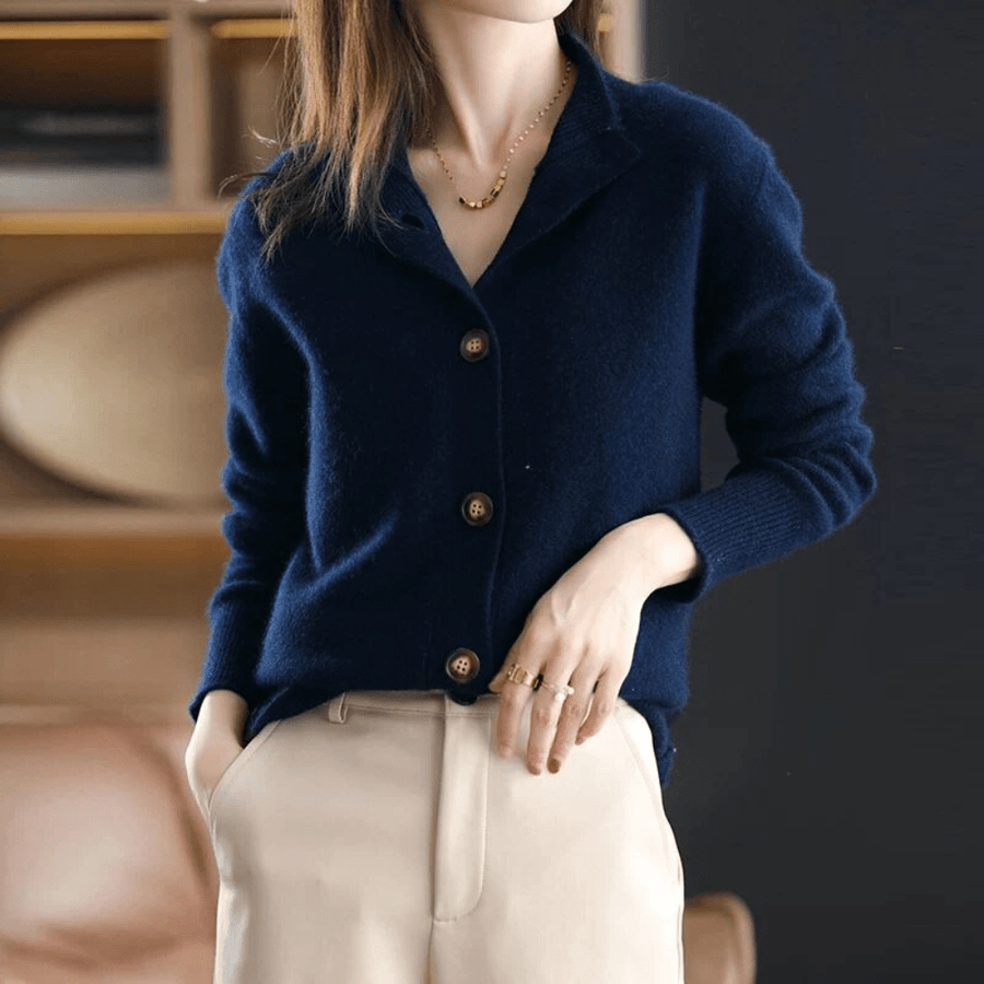 Casilda | Women's Button Down Long Sleeve Cardigan