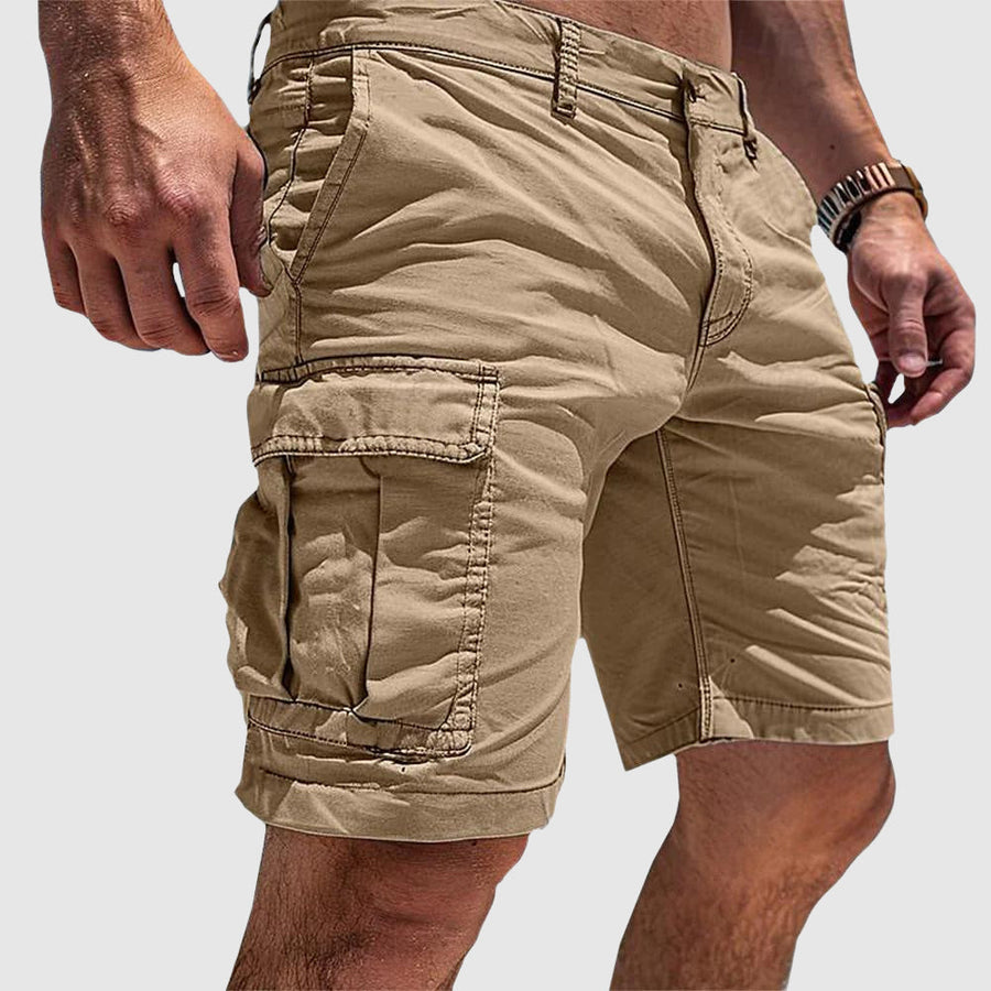 Caston | Men's Relaxed Fit Cargo Shorts with Multi Pockets