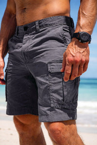 Caston | Men's Relaxed Fit Cargo Shorts with Multi Pockets