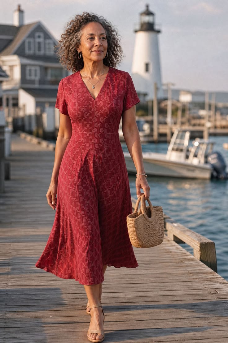 Cecelia Dress Crimson Cadence