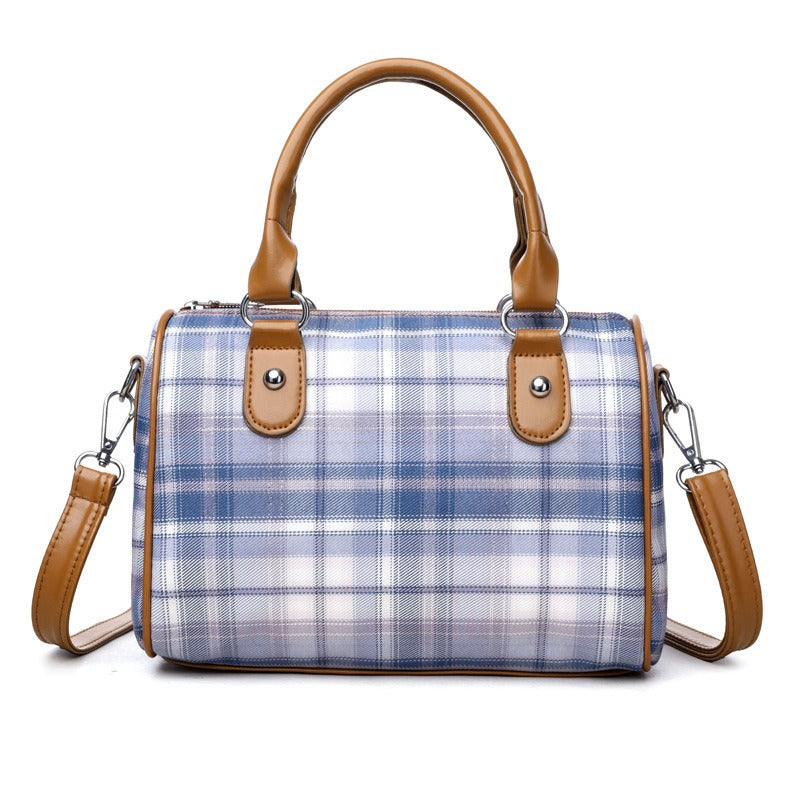 Diamond Pattern Shoulder Bag - Milena