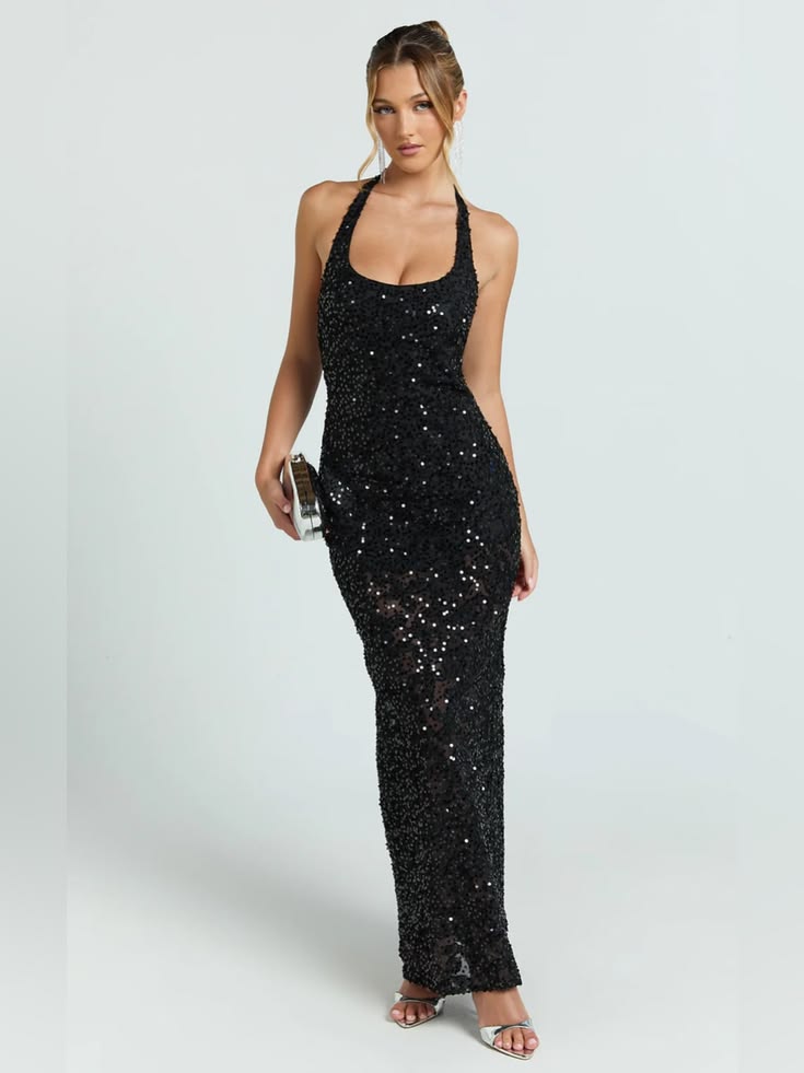 Benny Maxi Dress in Black
