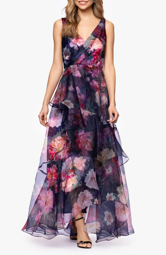 Floral Organza Gown (Women)