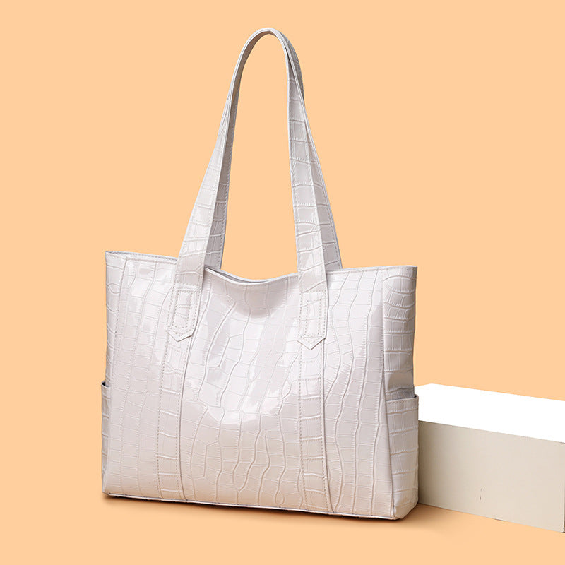 Textured Finish Tote Bag