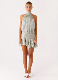 Sienna Ruffle Mini Dress