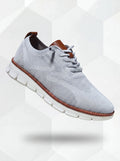 Tate – Ultracomfort Breathable Shoes in Light Grey