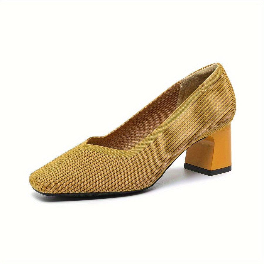 Zayli | Orthopedic Heels Yellow