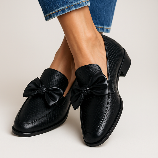 Clarinda | Women's Bow Loafers