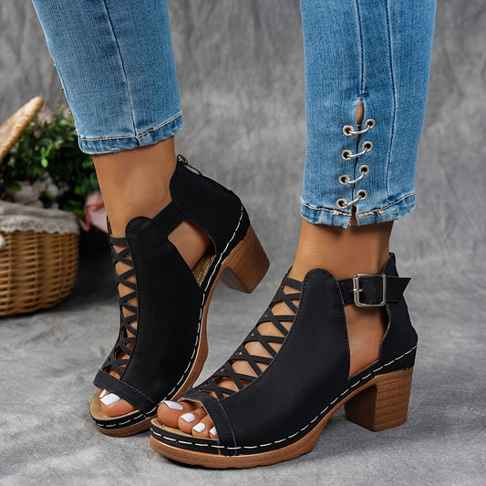 Cordette | Women's Block Heel Adjustable Sandals