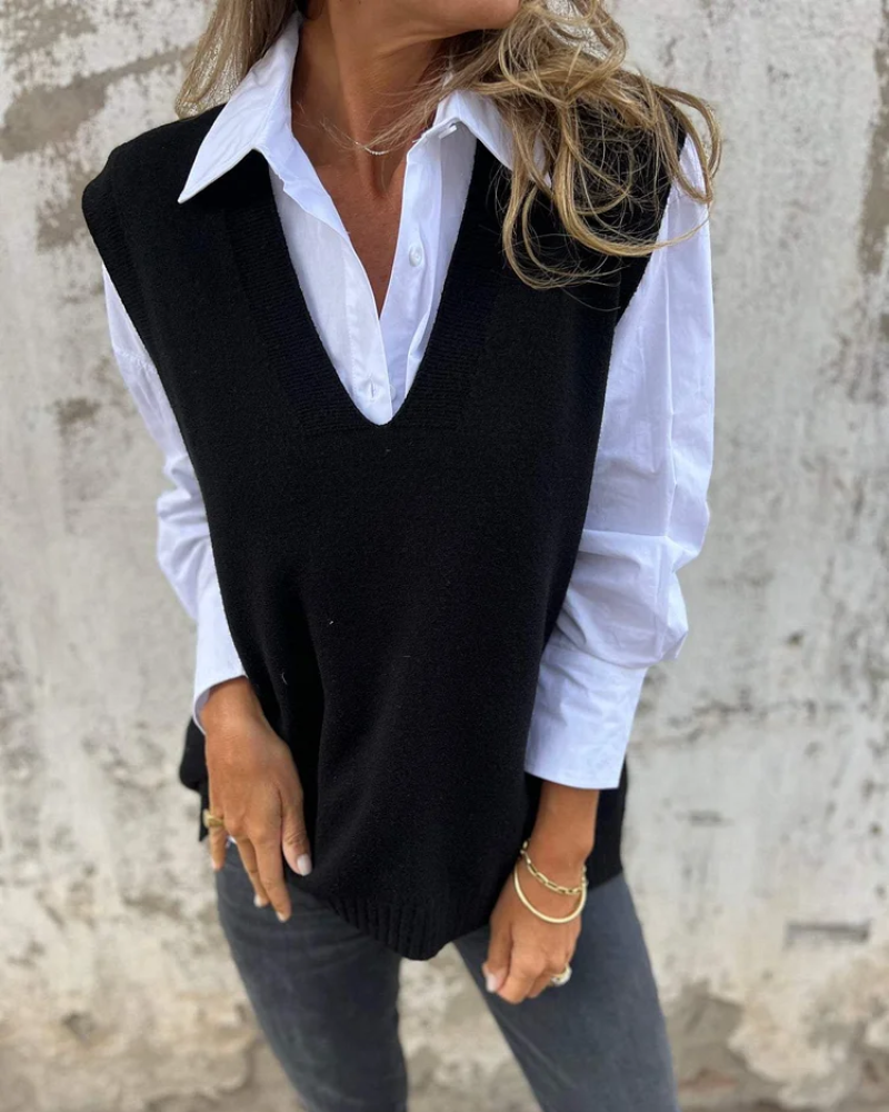 Cordova | Women's V-Neck Sleeveless Sweater Vest