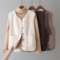 Cordwina | Women's Button Front Vest