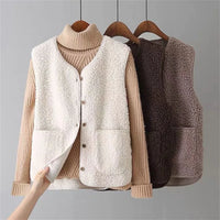 Cordwina | Women's Button Front Vest