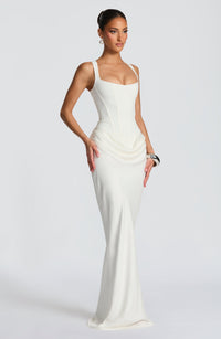 Caitlin - Maxi Dress with Square Neckline