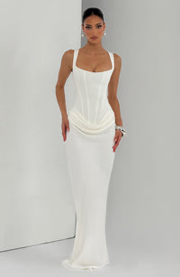 Caitlin - Maxi Dress with Square Neckline