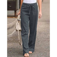 Cressida | Women's Wide Leg Drawstring Palazzo Pants