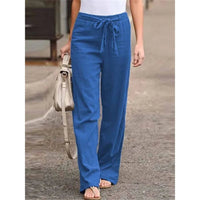 Cressida | Women's Wide Leg Drawstring Palazzo Pants