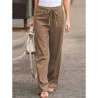 Cressida | Women's Wide Leg Drawstring Palazzo Pants