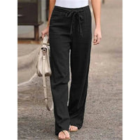 Cressida | Women's Wide Leg Drawstring Palazzo Pants