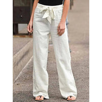 Cressida | Women's Wide Leg Drawstring Palazzo Pants