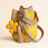 Maribel – Handcrafted Crochet Floral Tote Bag