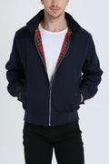 Croft | Men's Classic Harrington Jacket Tartan Lining