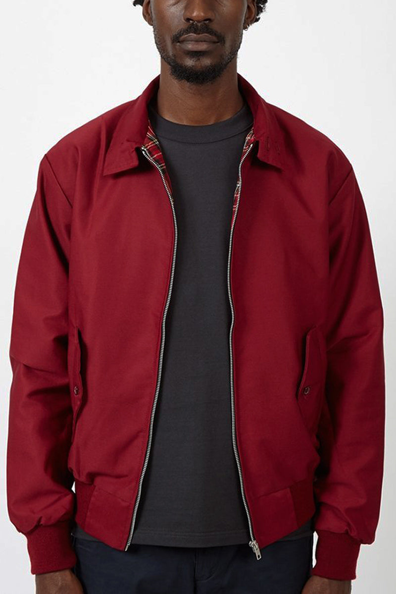 Croft | Men's Classic Harrington Jacket Tartan Lining